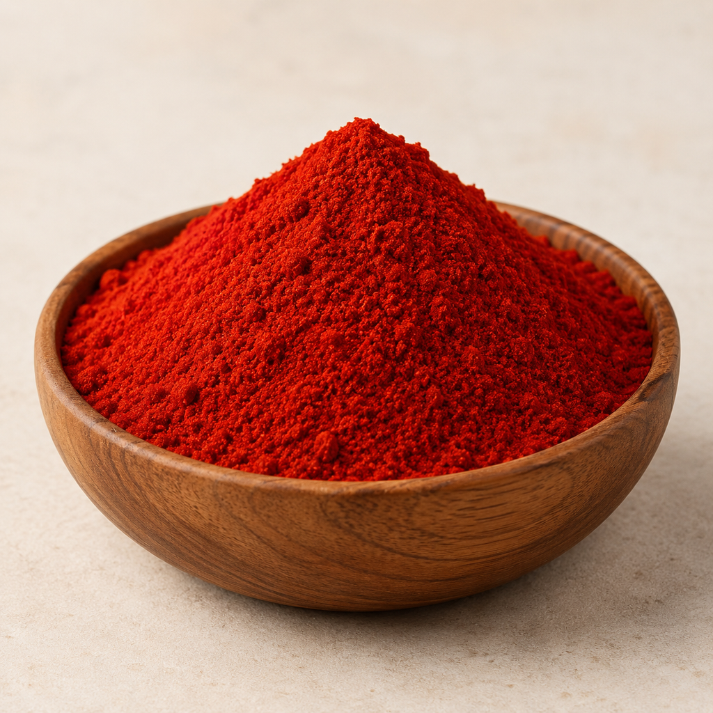 Guntur Chilli Powder - Deep Red & Mild Spicy